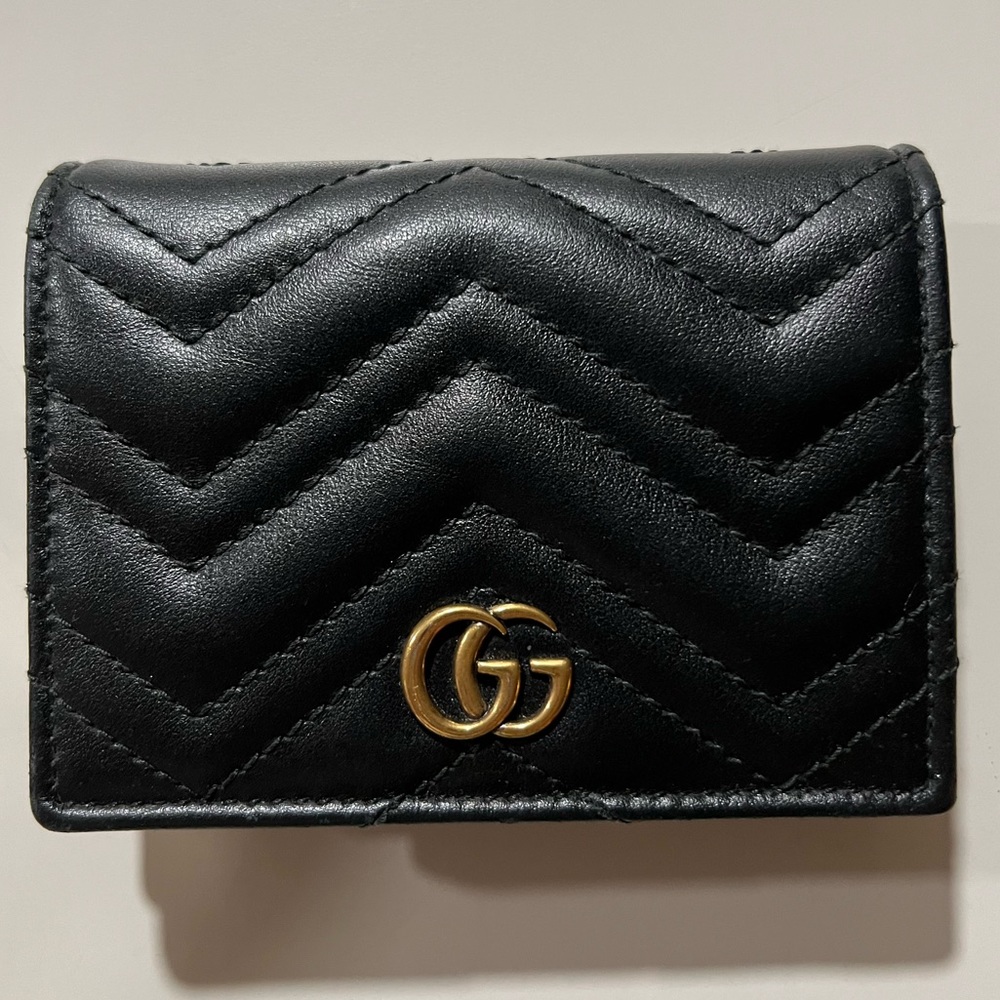 GUCCI Marmont Card Case Wallet